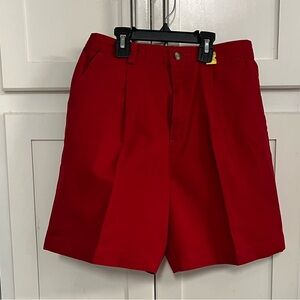 Red shorts petite